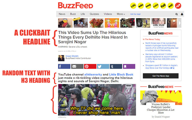 This is How Every Other Article on Buzzfeed is Created IndiHumor